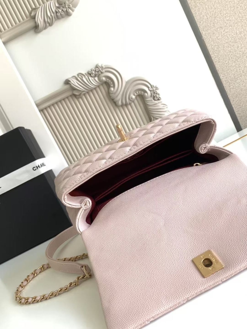 Ch**el top handle bags